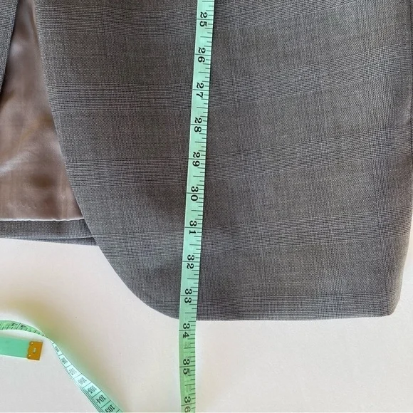 Jos A Bank Mens Sport Coat Blazer Sport Jacket Two Button Wool Silk Size 42 L